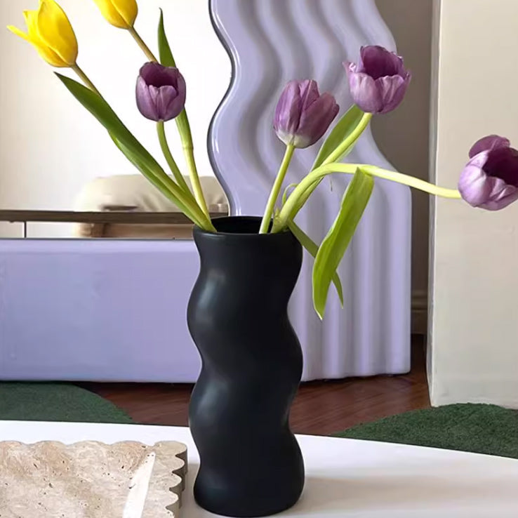 2size wave vase