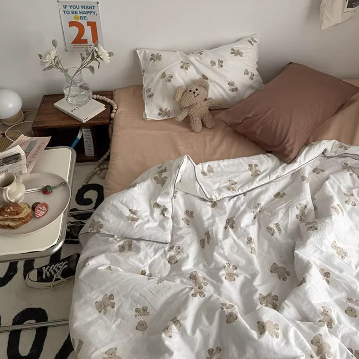 7design retro summer quilt & pillow sheets set
