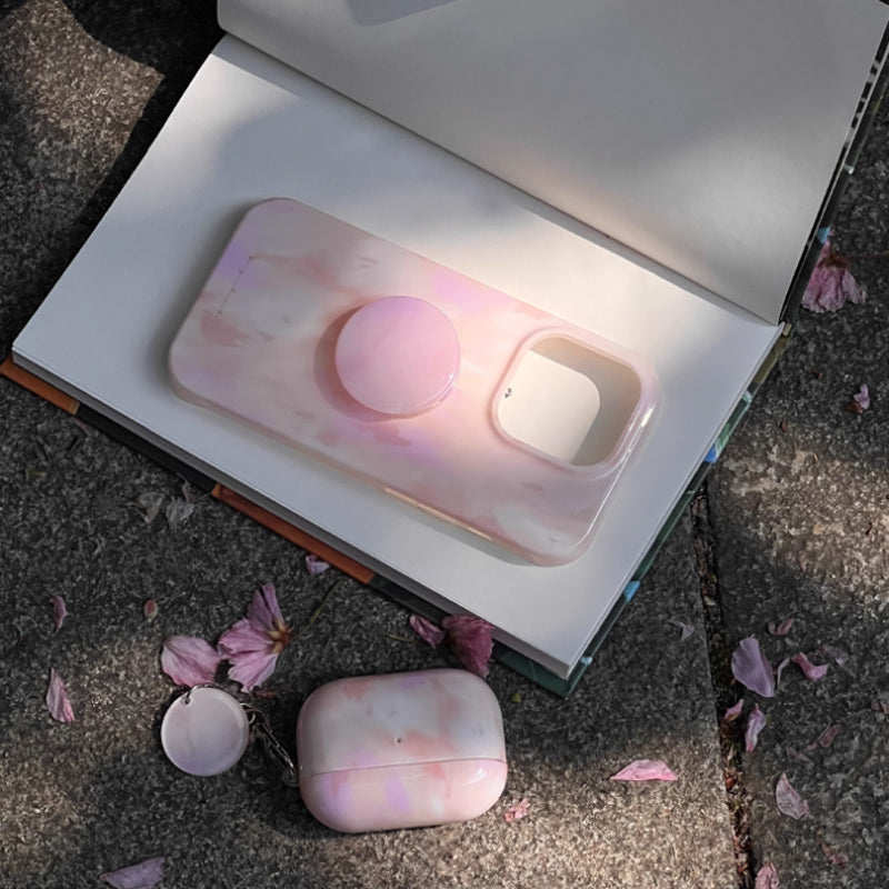 pink marble iPhone case