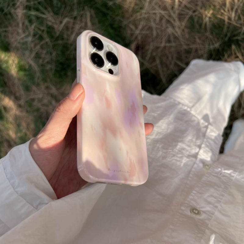 pink marble iPhone case