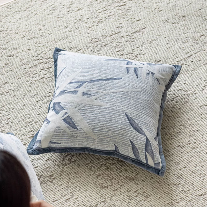 3design blue botanical cushion