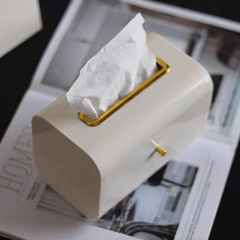 luxury white tissue case