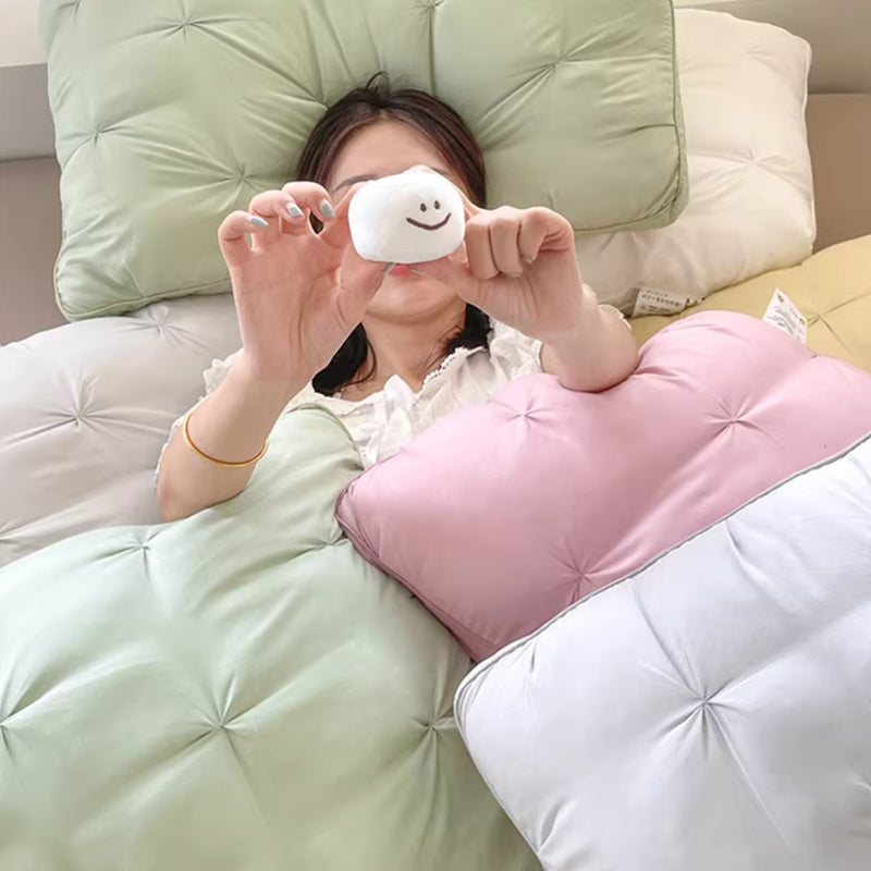 4color marshmallow puffs pillow