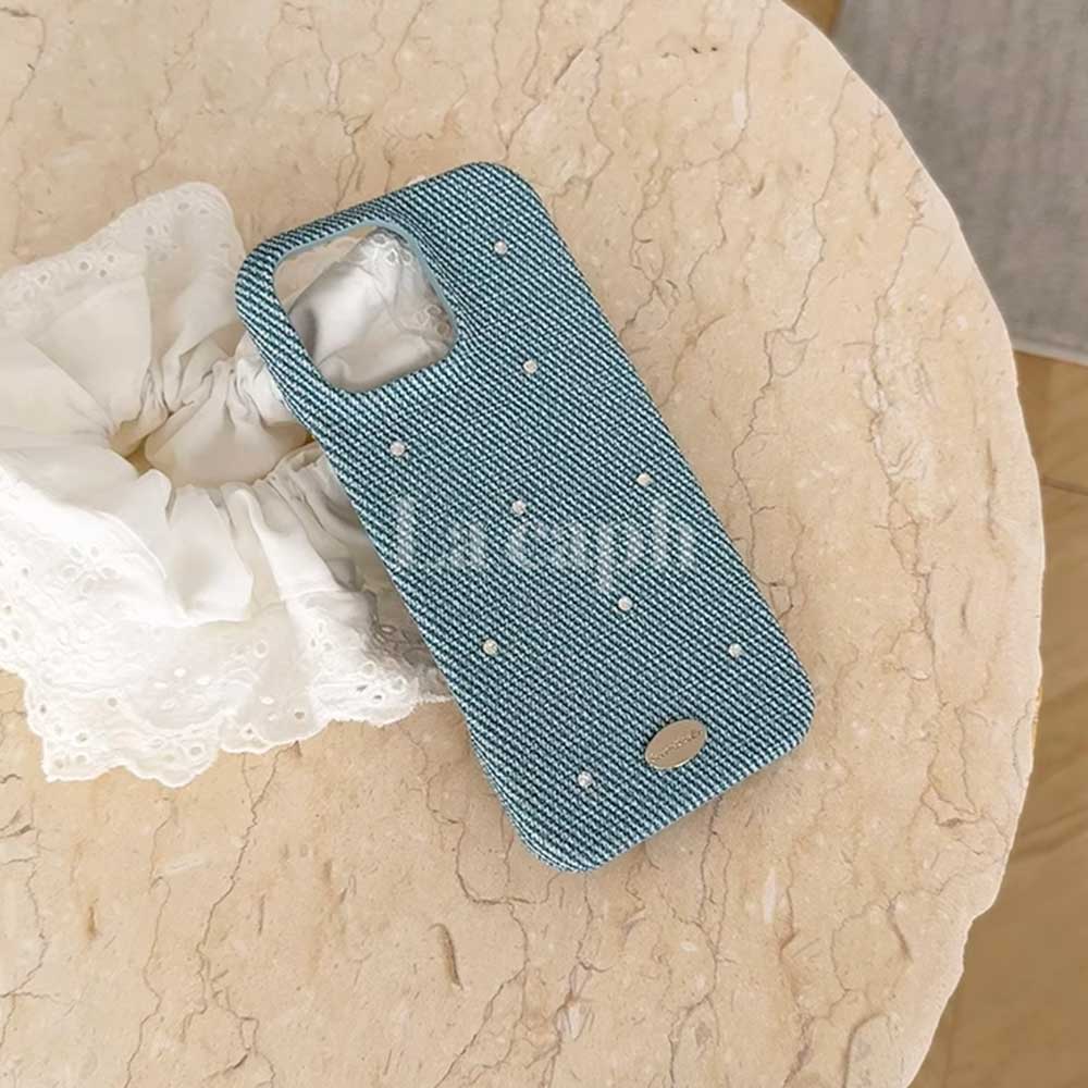 stone denim iPhone case