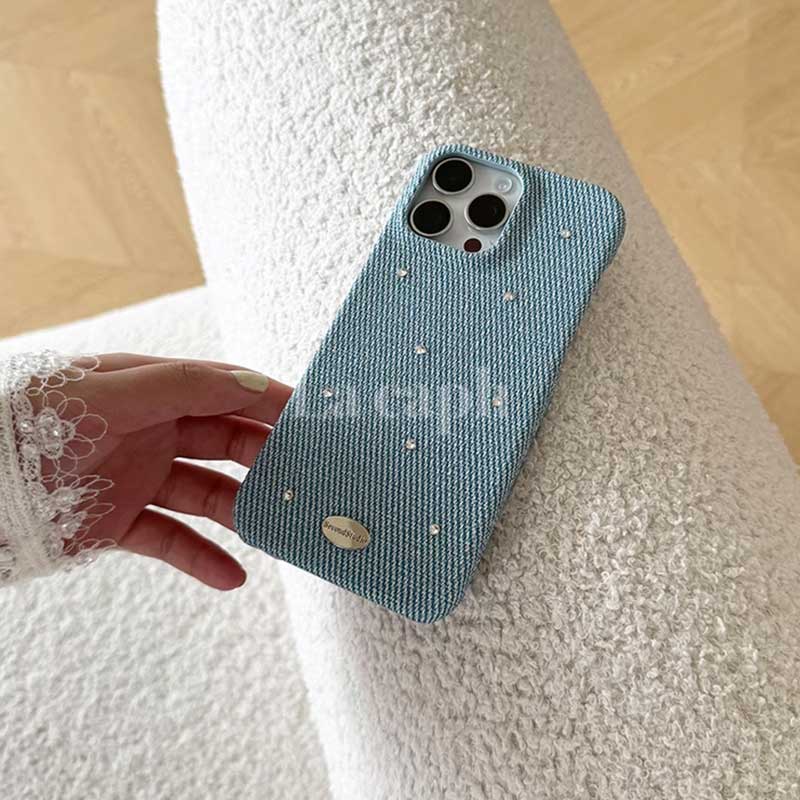 stone denim iPhone case