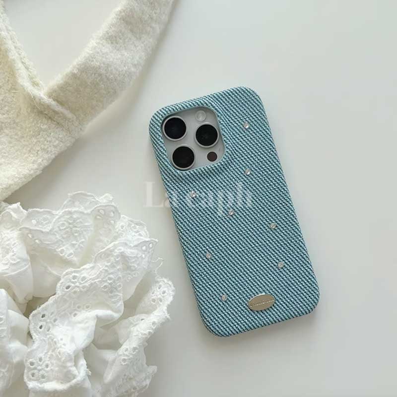 stone denim iPhone case