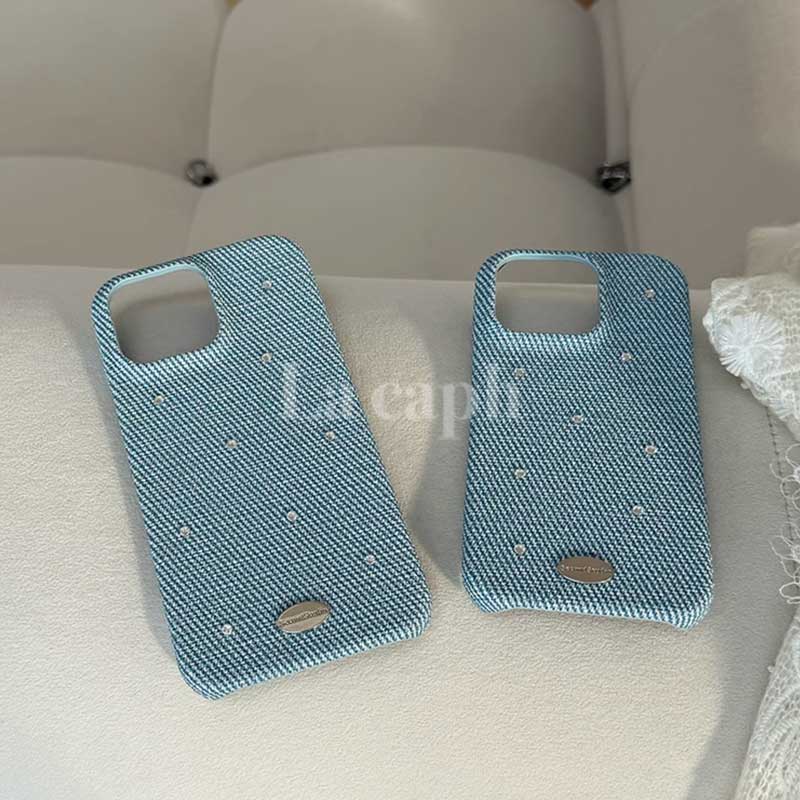 stone denim iPhone case