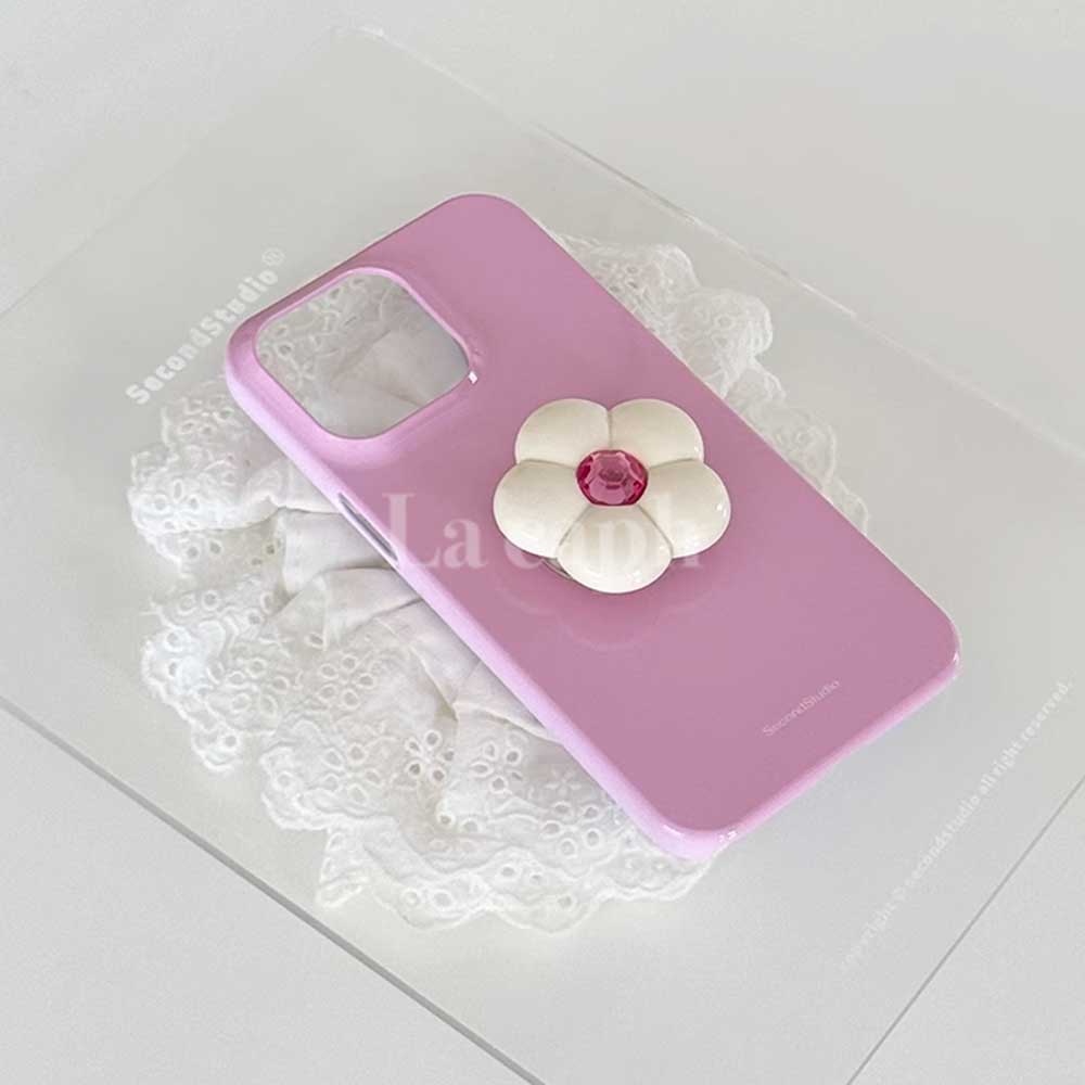 flower grip pink iPhone case (4colors)