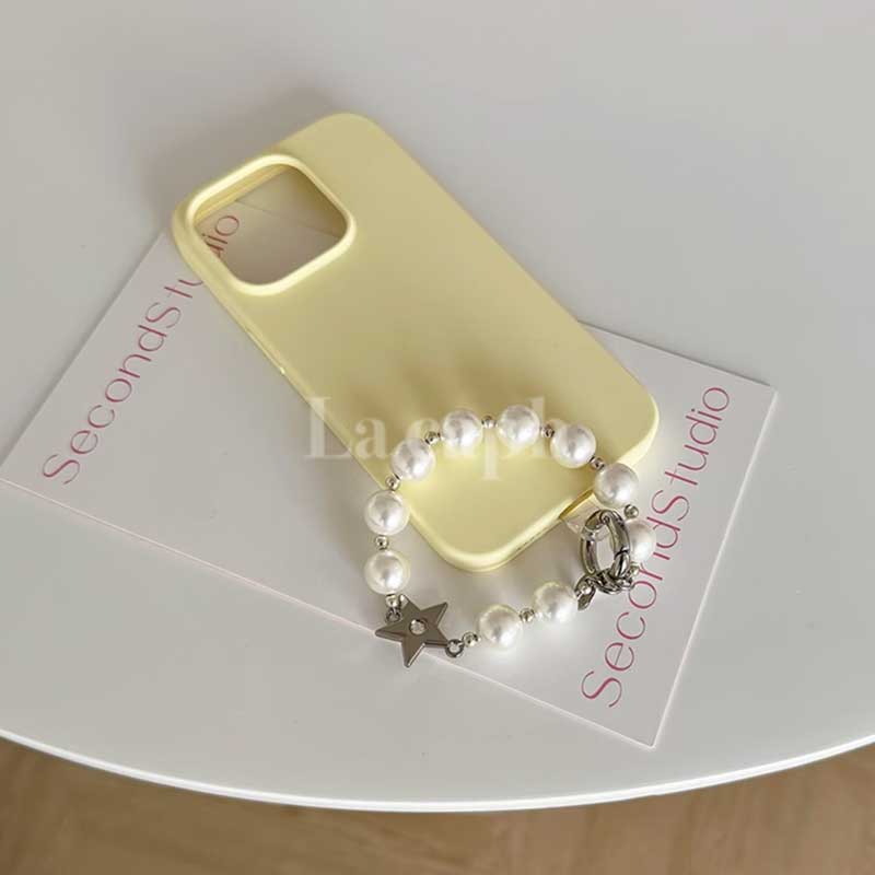 pearl strap iPhone case (5colors)