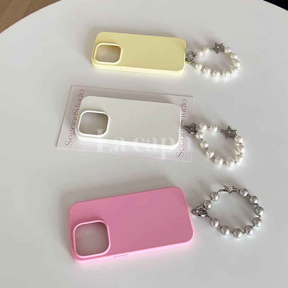 pearl strap iPhone case (5colors)