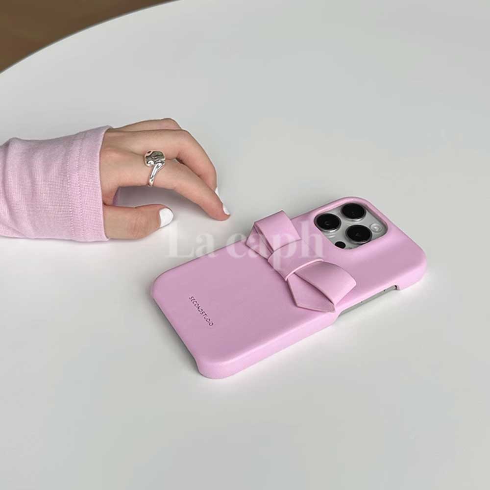 elegant ribbon iPhone case (2colors)