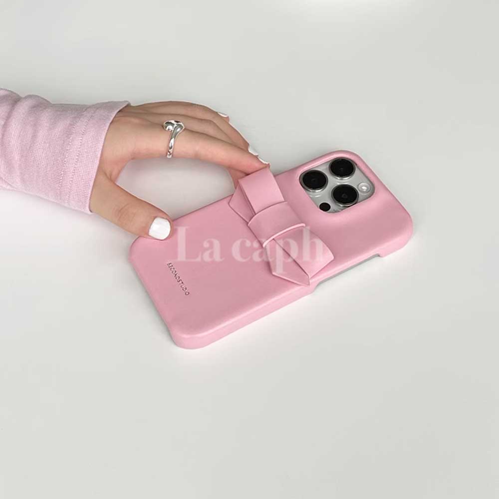 elegant ribbon iPhone case (2colors)