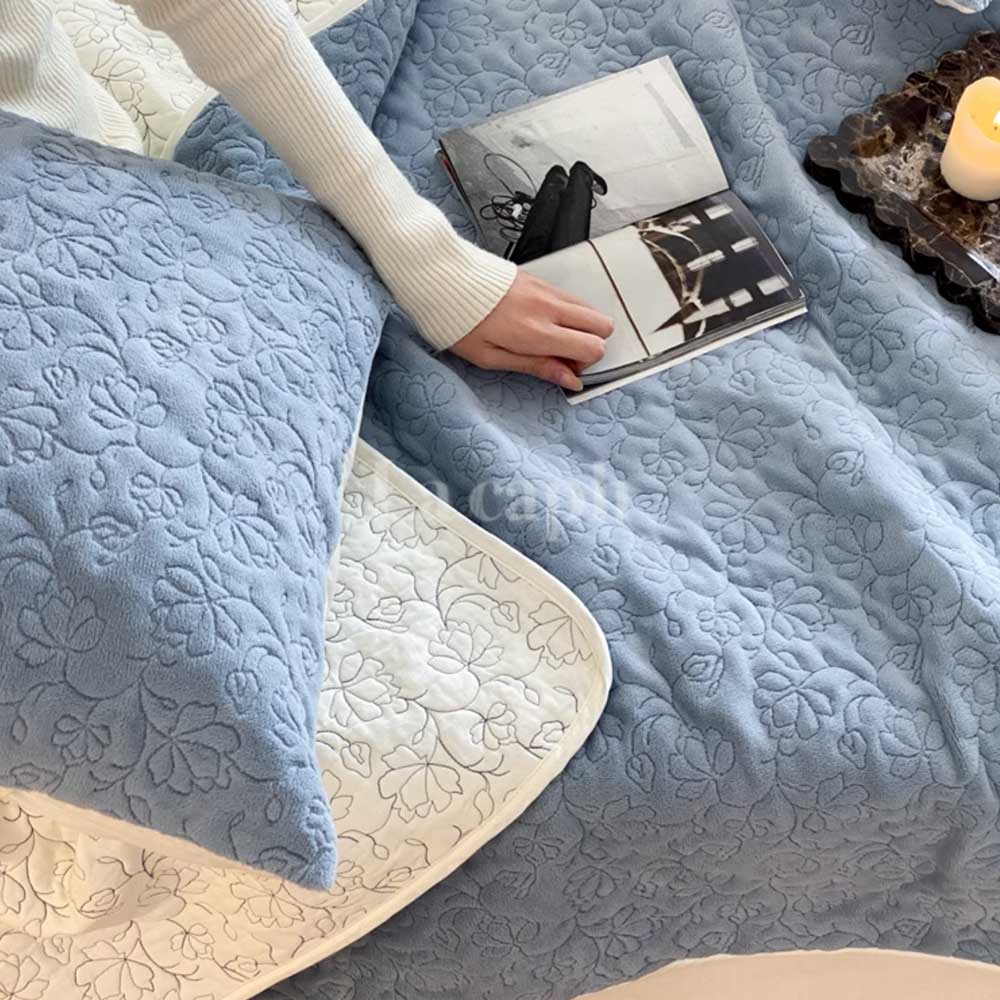 flower stitch mattress sheet (3colors)