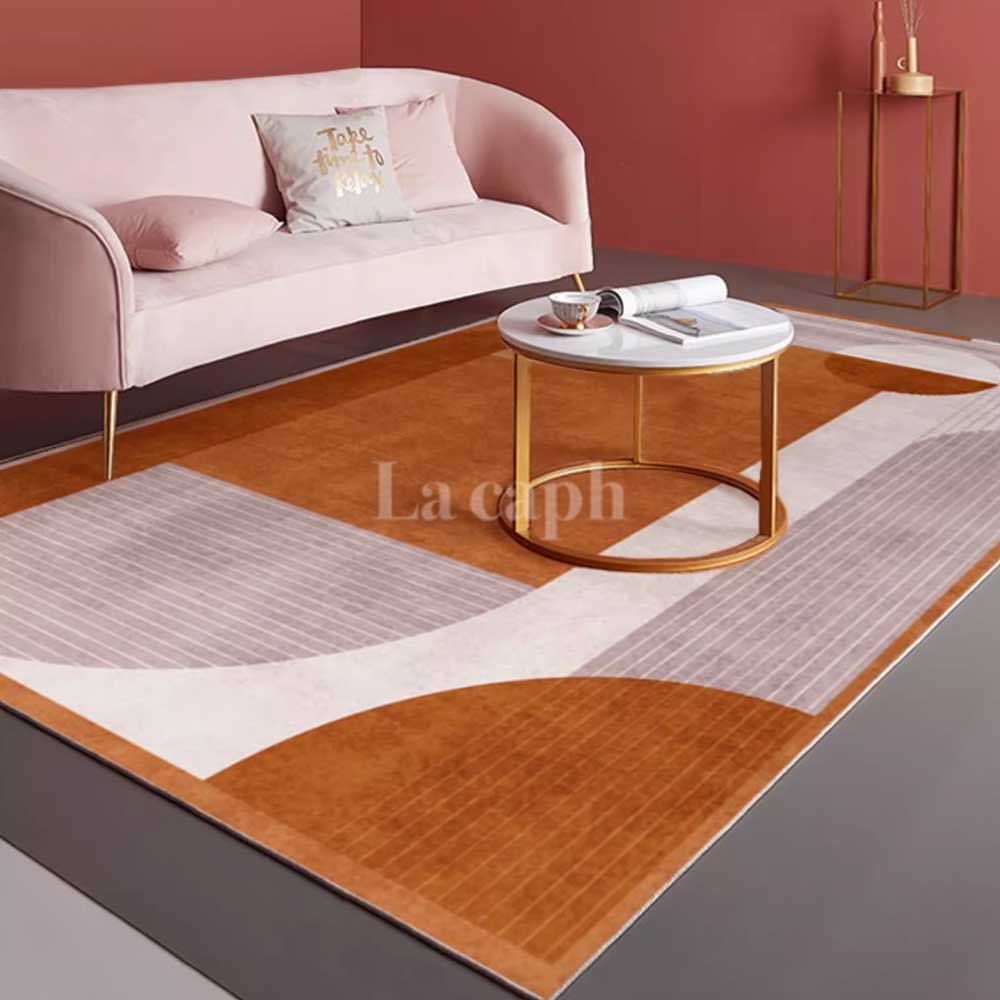 geometric art square carpet (4designs)