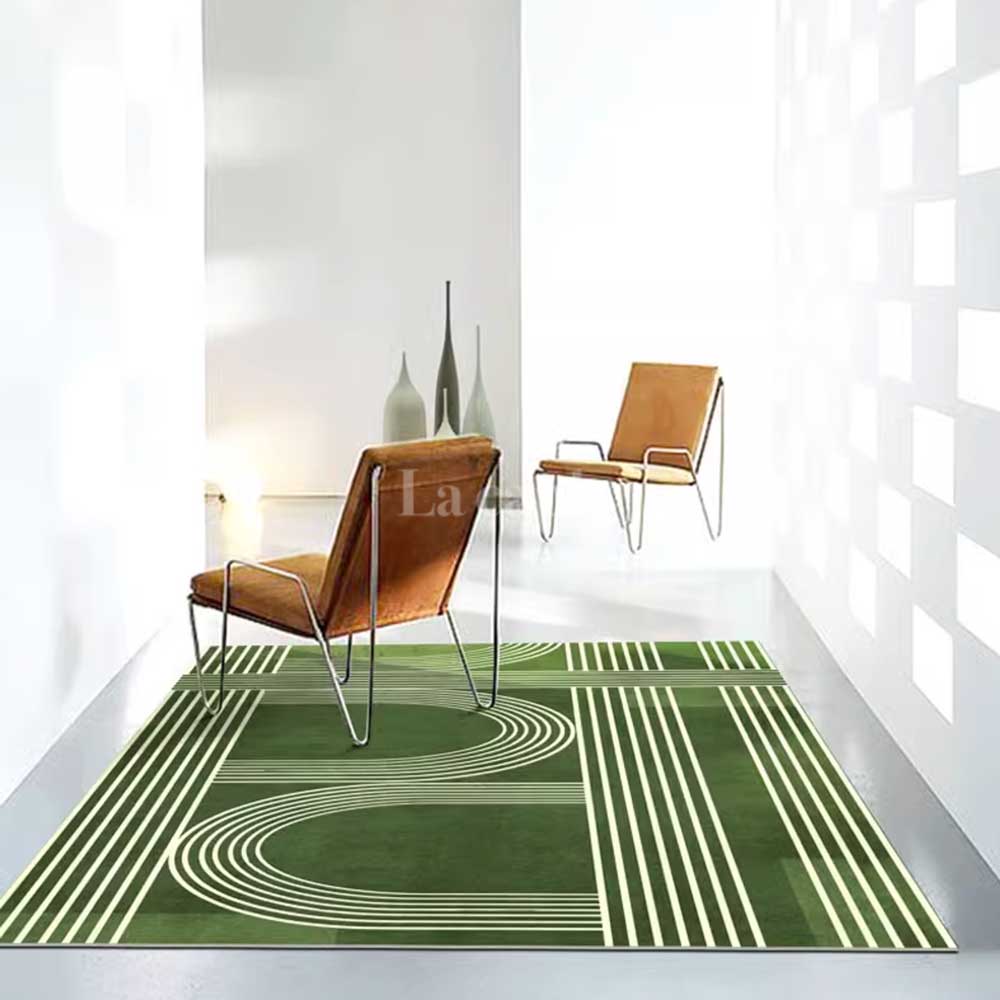 arch line green carpet (2designs)