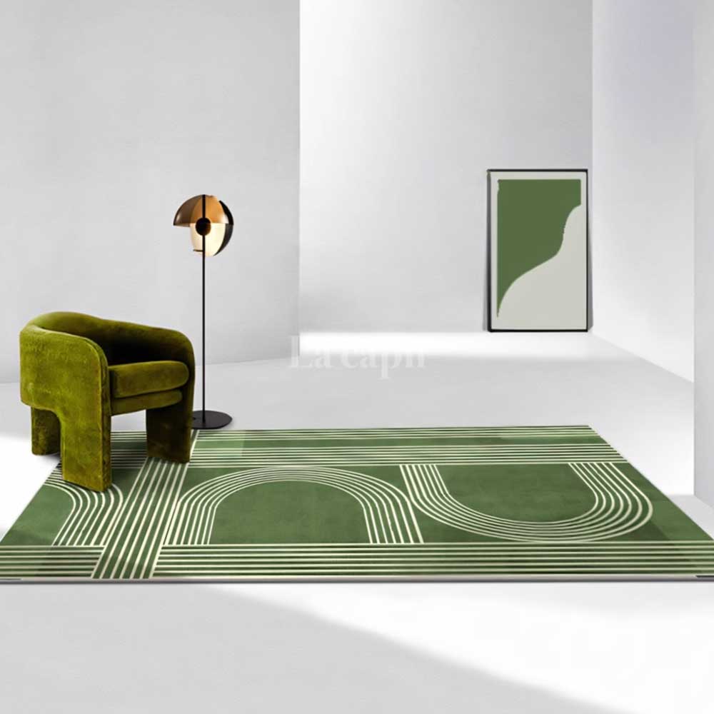 arch line green carpet (2designs)