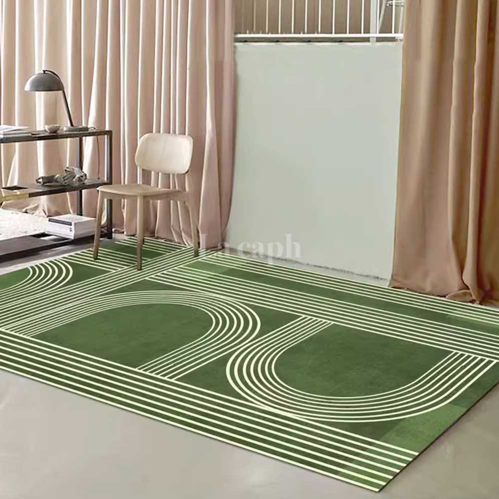 arch line green carpet (2designs)