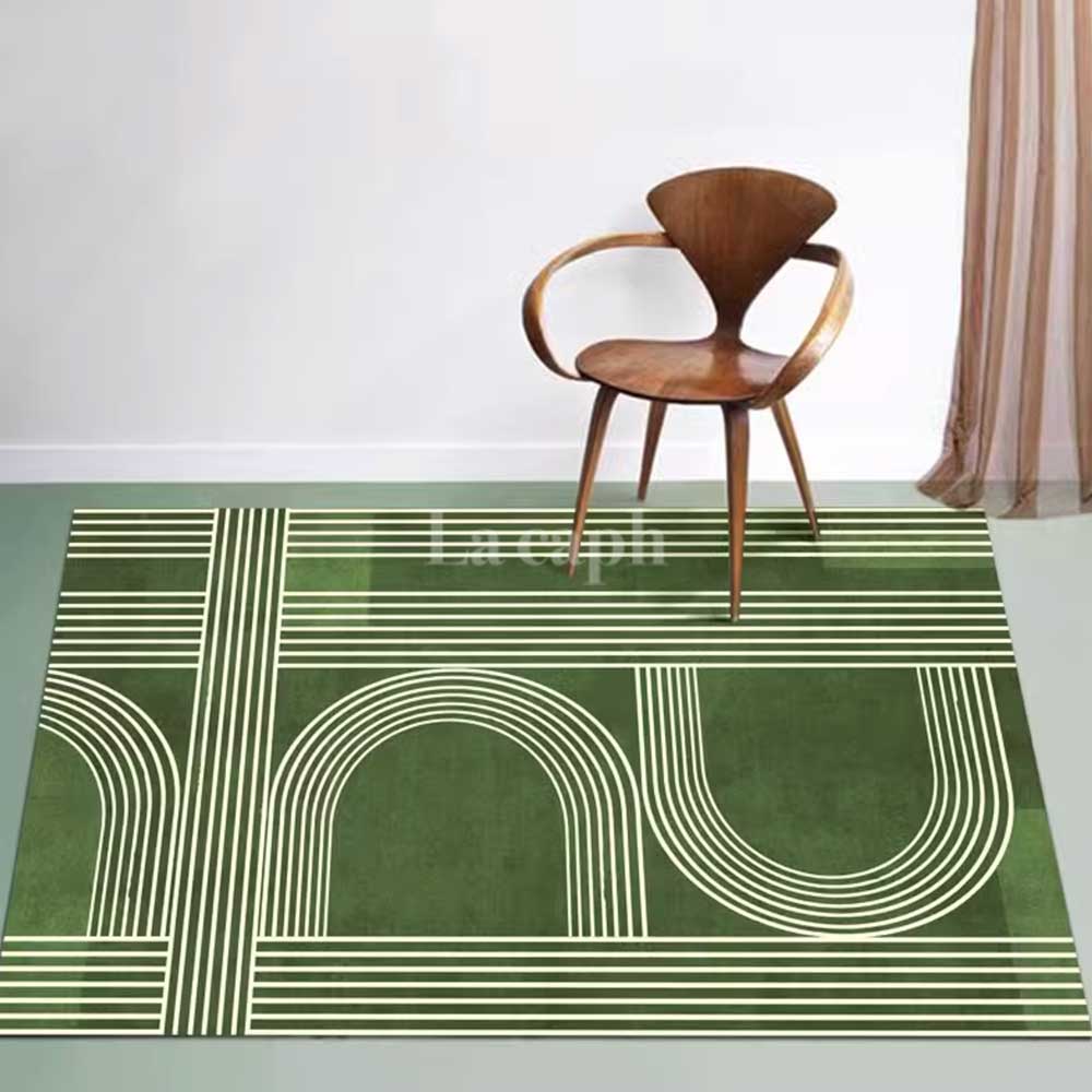 arch line green carpet (2designs)