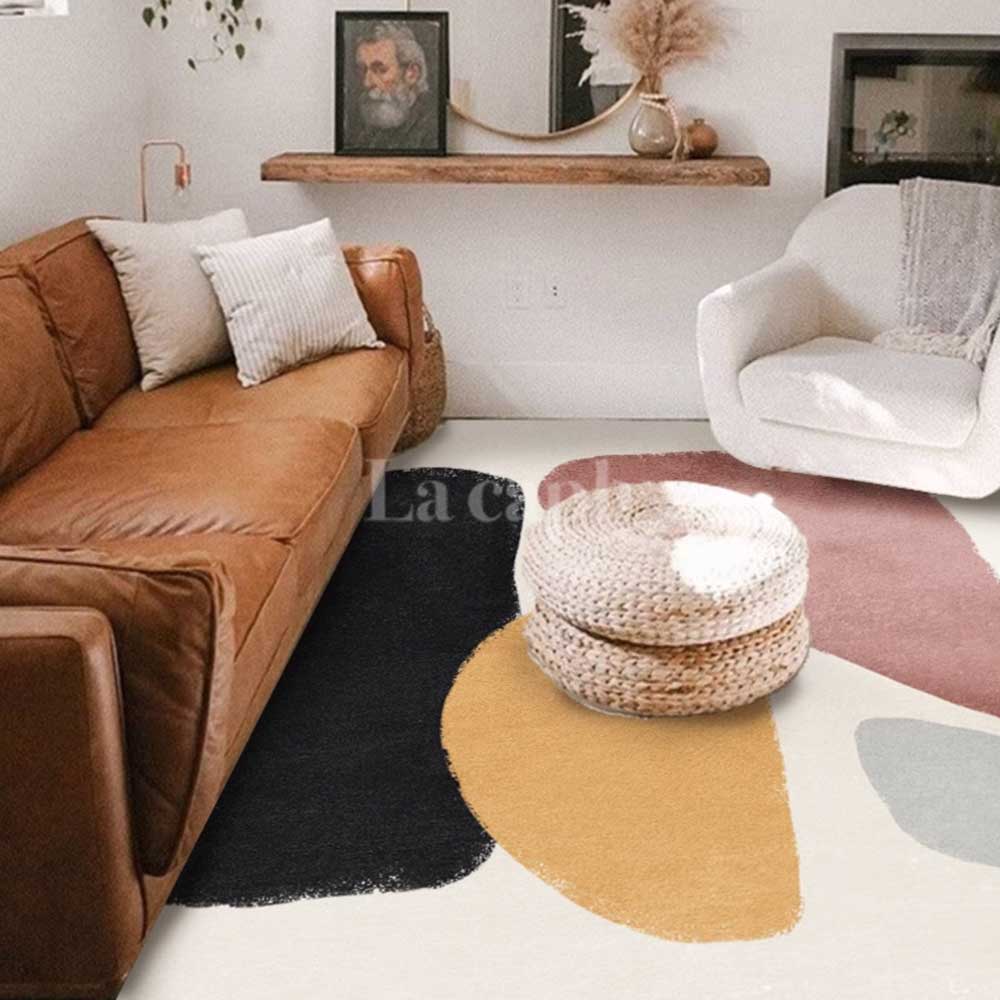 crayon oval carpet