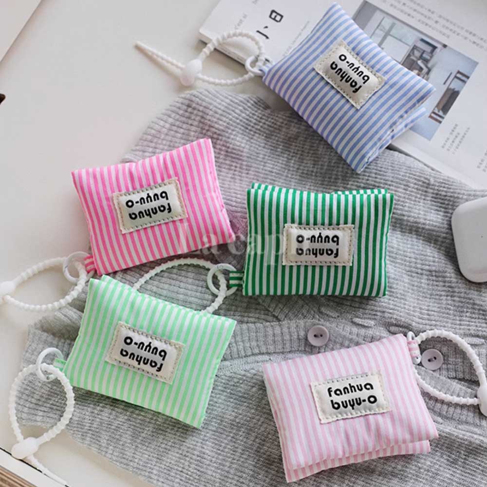 mini stripe Airpods case bag (5colors)