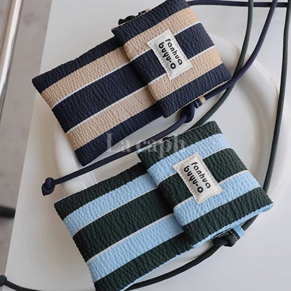 stripe compact iPhone bag (2colors)