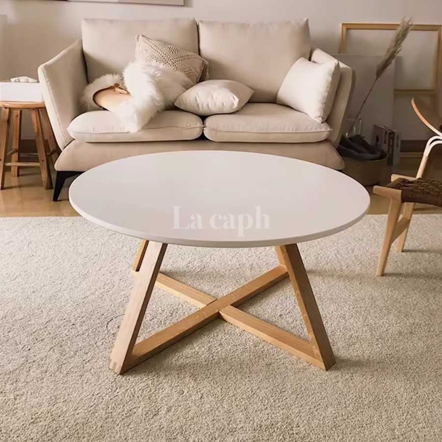 round cross leg table(2colors)