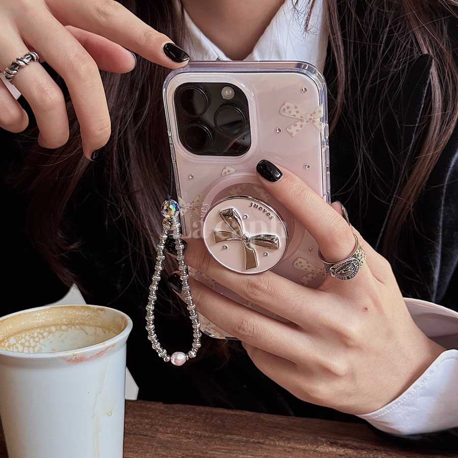 bling ribbon iPhone case