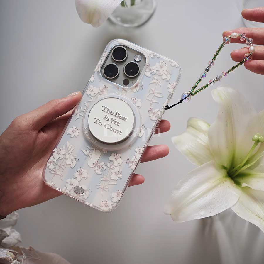 elegant flower iPhone case