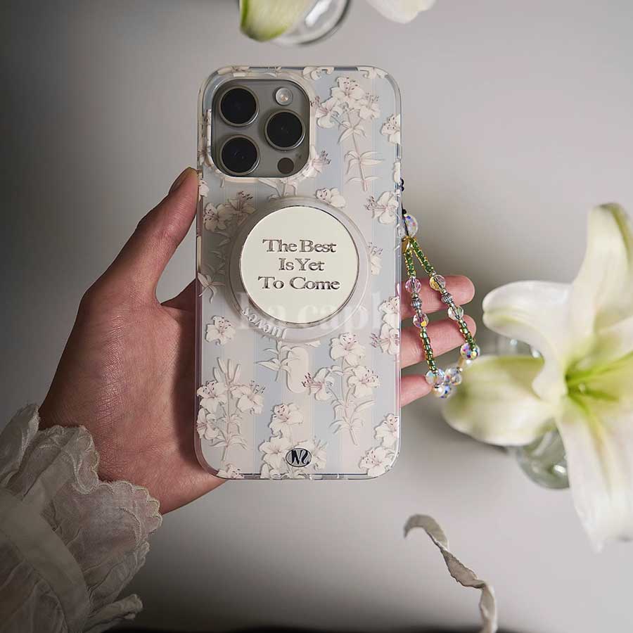 elegant flower iPhone case