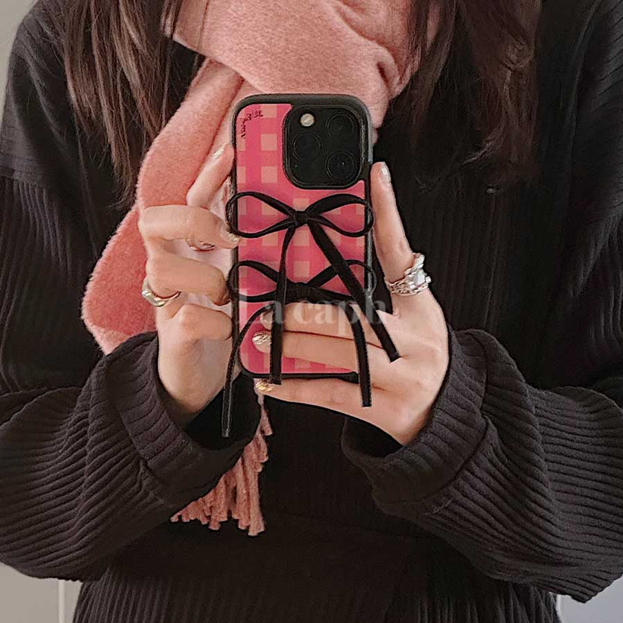 double ribbon iPhone case