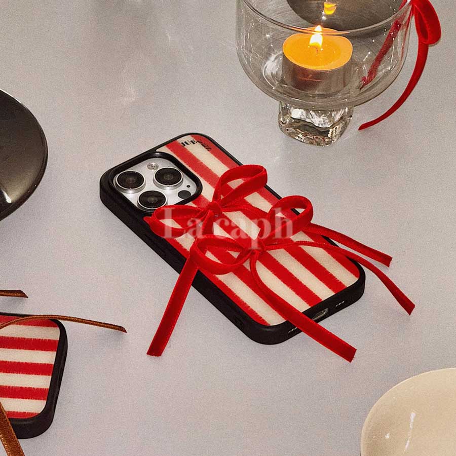 striped ribbon iPhone case (3designs)