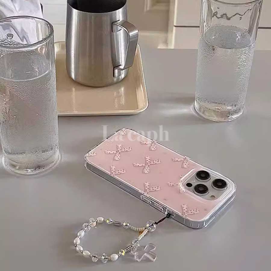 mini ribbon iPhone case