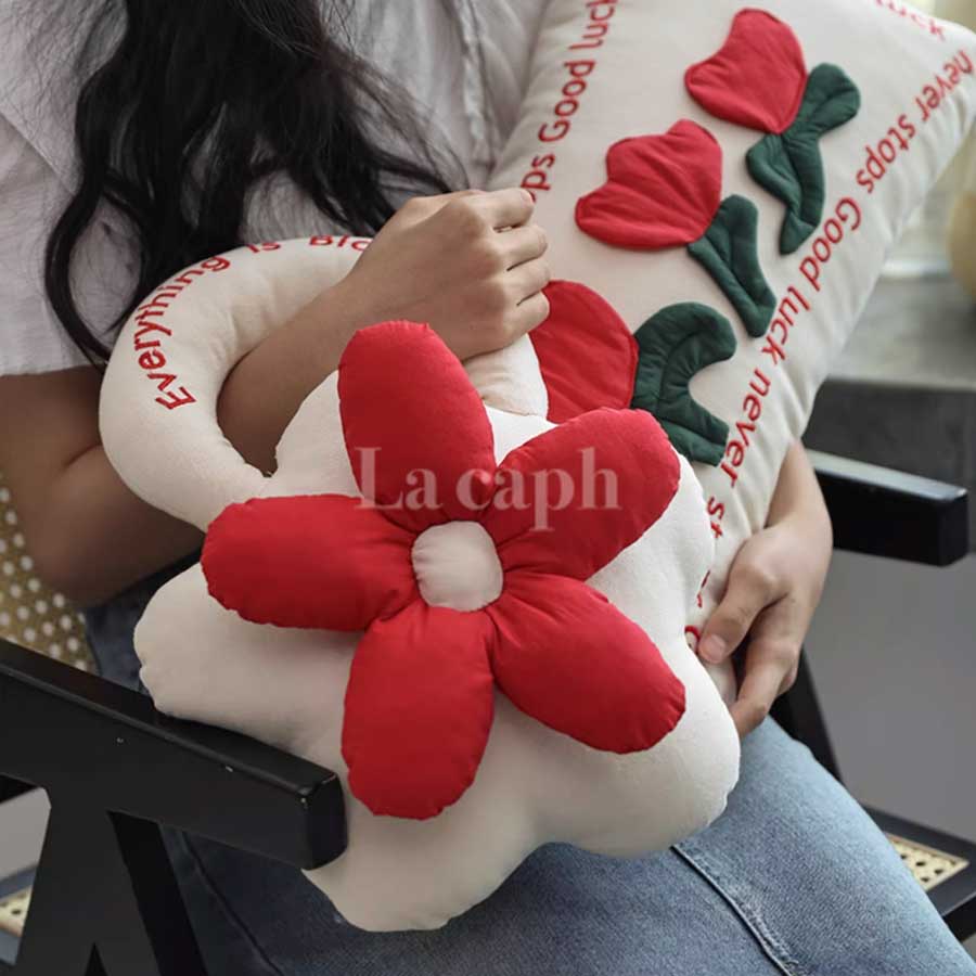 comforting flower cushion (3designs)