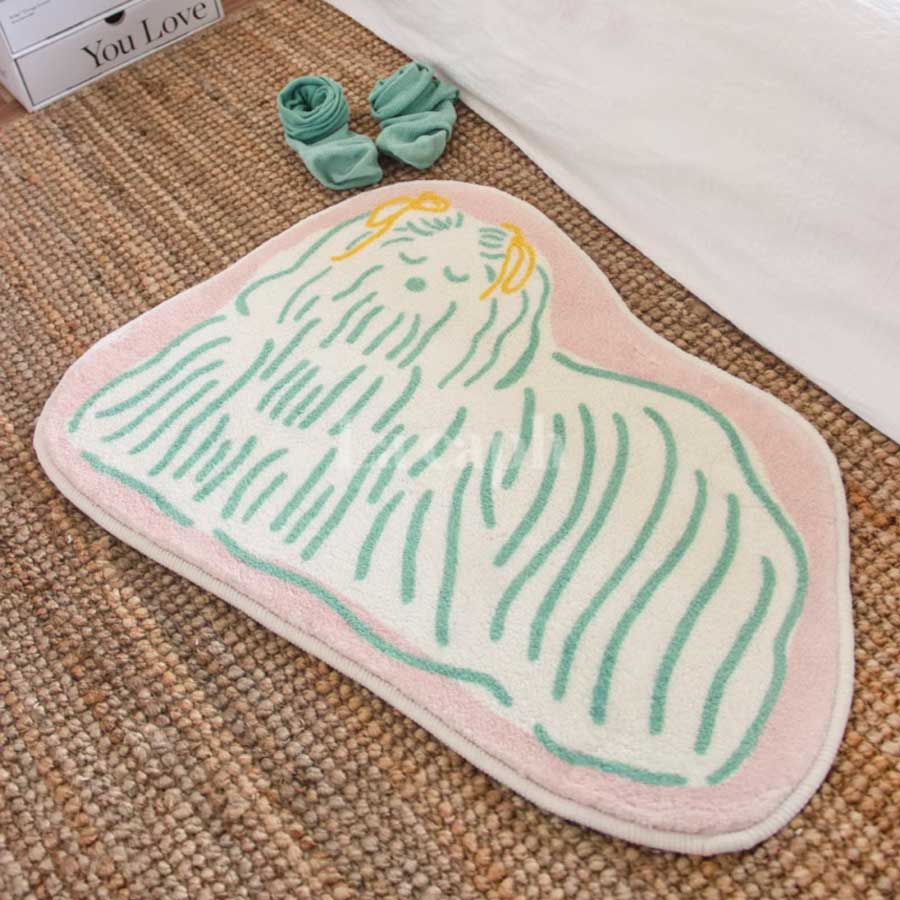 fluffy dog mat (2colors)