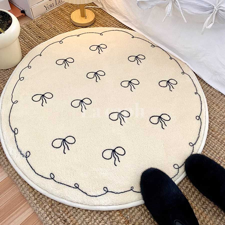 sweet ribbon rug (4designs)