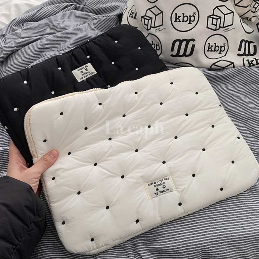 quilted dot PC bag (2colors)