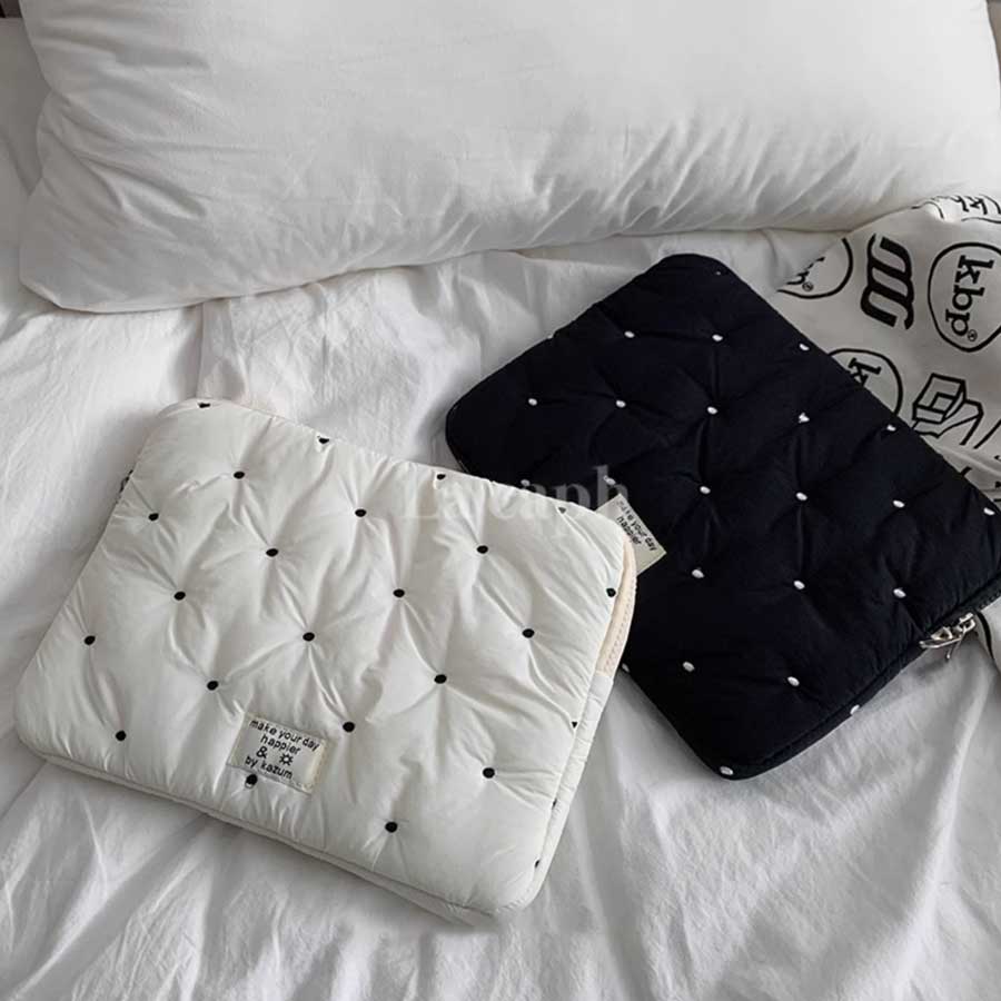 quilted dot PC bag (2colors)