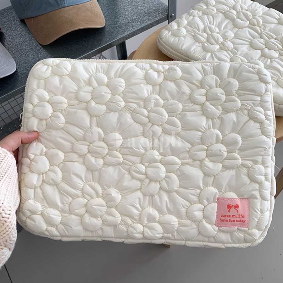 flower quilted PC bag