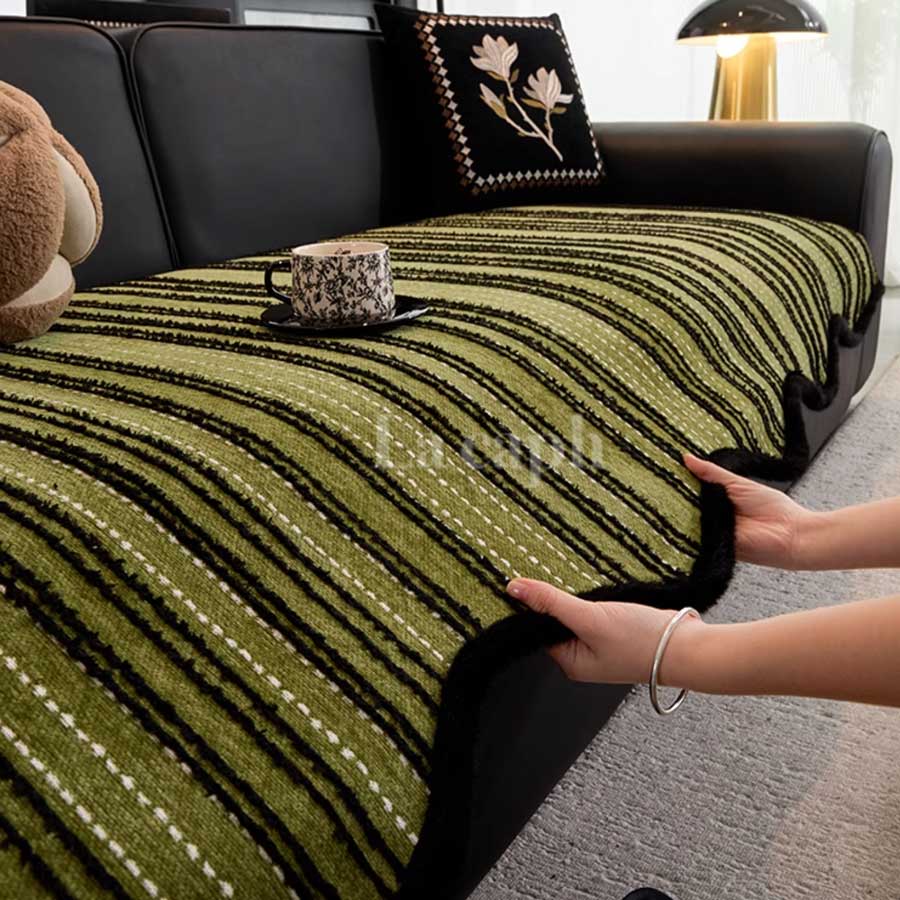 wave stitch sofa cover (5colors)