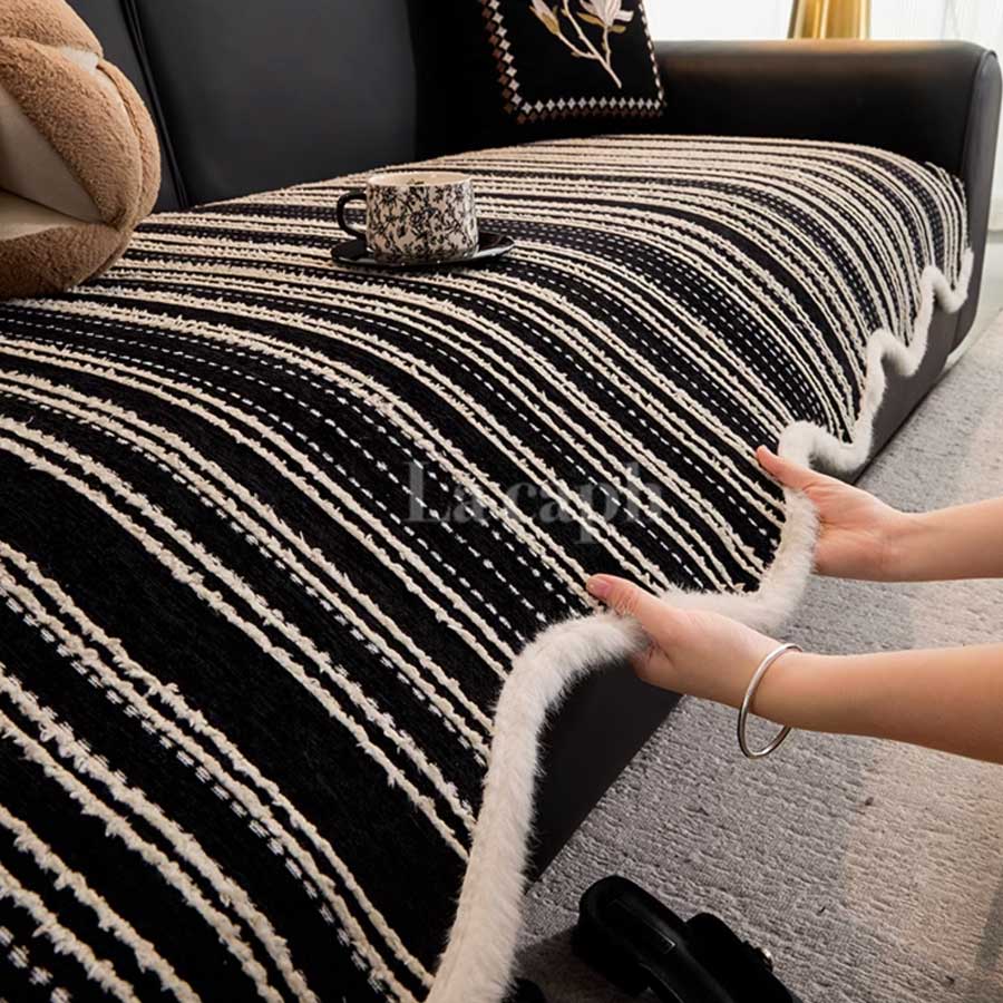 wave stitch sofa cover (5colors)