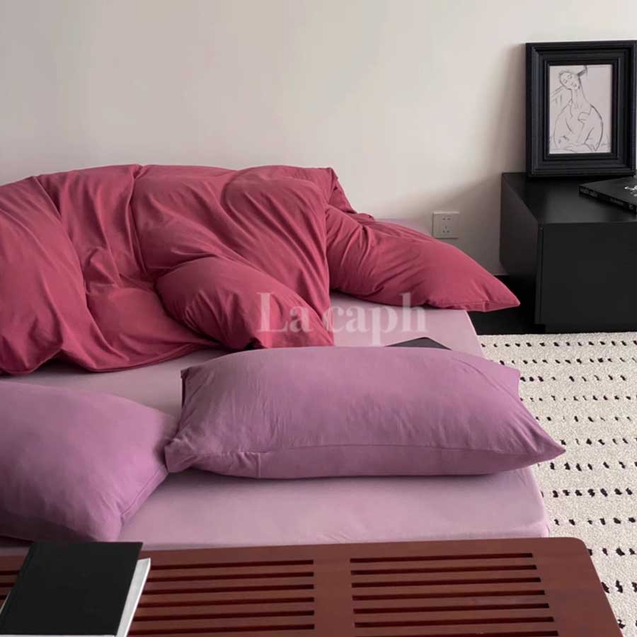 calm cotton bedlinen set (4colors)