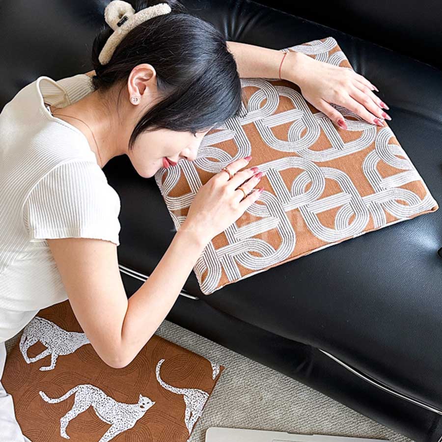 chain pattern chair mat (2design)