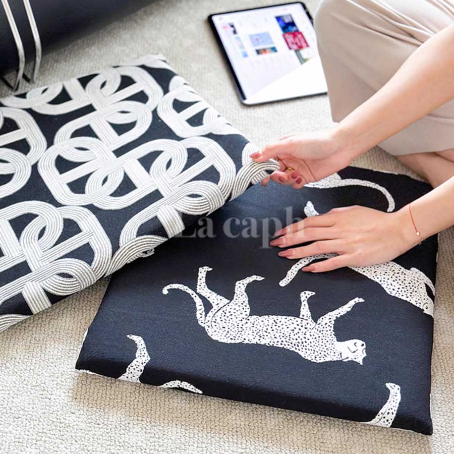 chain pattern chair mat (2design)