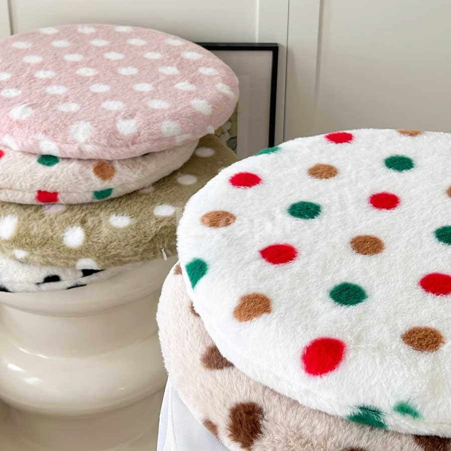 dot round chair cushion (6colors)