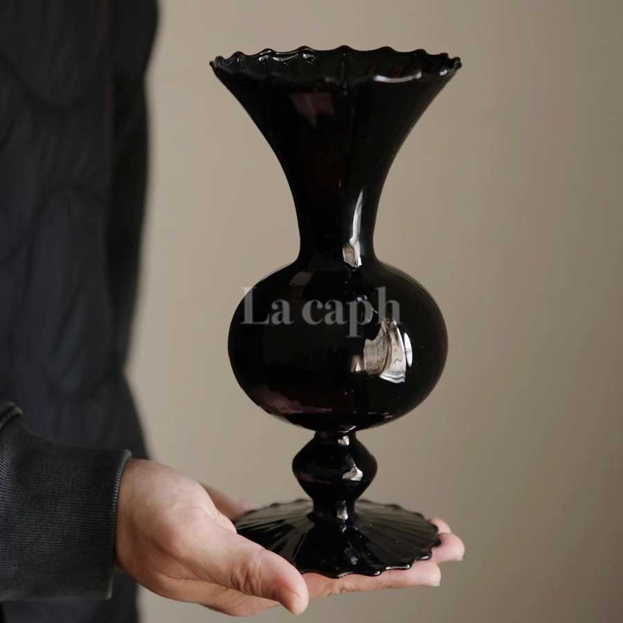 elegant ripple vase