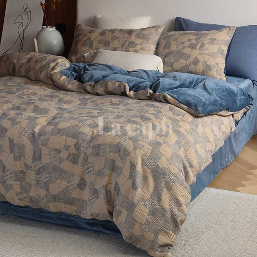 modern mosaic bedlinen set (3colors)