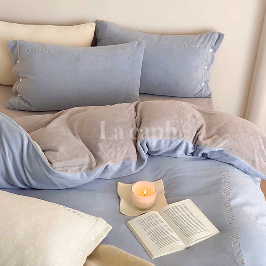 milky velvet bedlinen set (7colors)