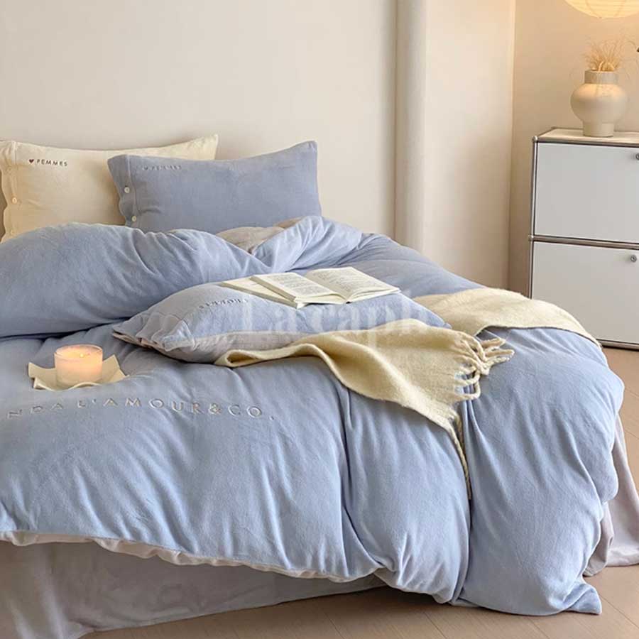 milky velvet bedlinen set (7colors)