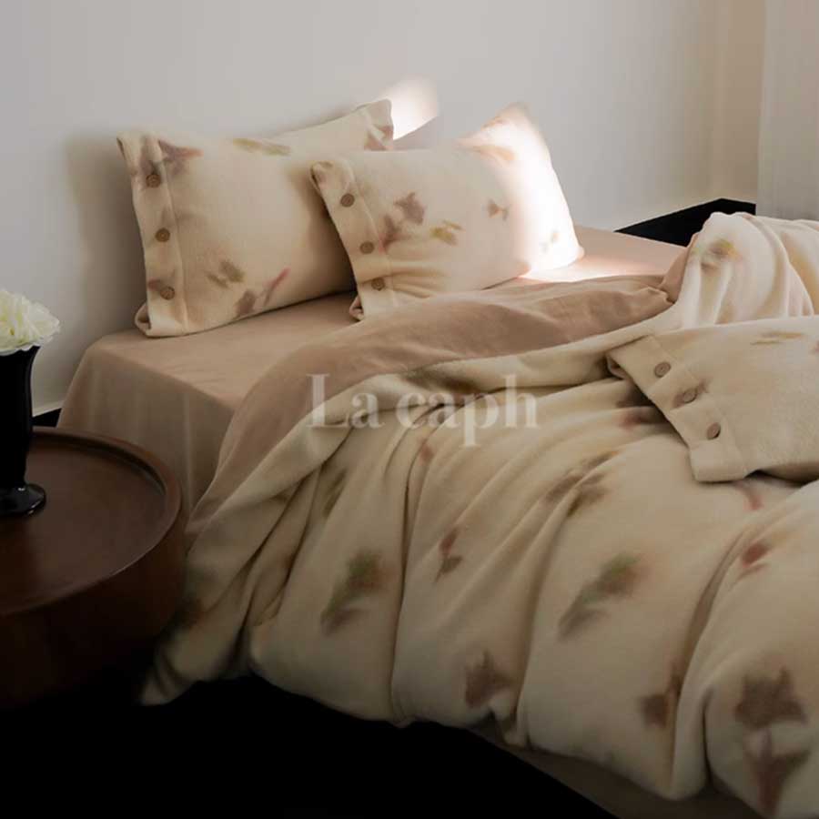 botanical dyed bedlinen set (2designs)