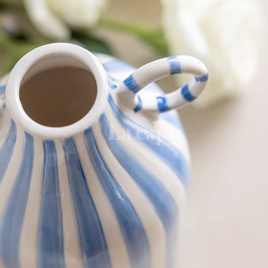 striped ceramic vase (3colors)